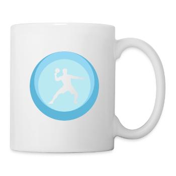 Table tennis player Tennis Table tennis - Mug - white - Right