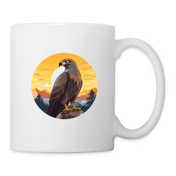 Buse colorée aquarelle dessin animé Kawaii Animal - Mug blanc - blanc - Droite
