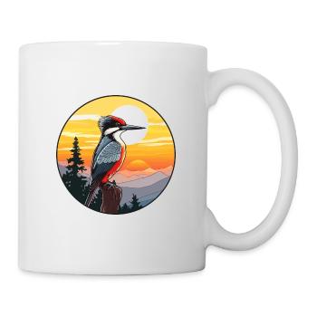 Pic Aquarelle Colorée Dessin Animé Kawaii Pet - Mug blanc - blanc - Droite