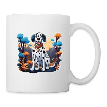 Dalmatian / Dog / Animal / Pet / Barking - Mug - white - Right