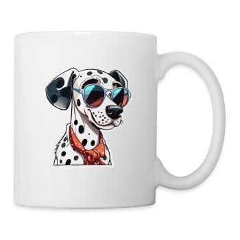 Dalmatian / Dog / Animal / Pet / Barking - Mug - white - Right