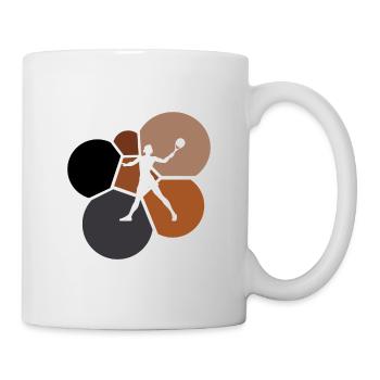 Beach Tennis Tennis Tennis - Mug - white - Right
