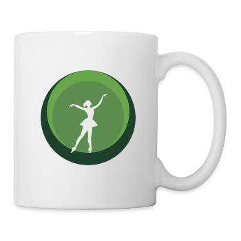 Danseuse de ballet Ballerine Danseuse de ballet - Mug blanc - blanc - Droite