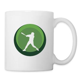 Softball Spieler Baseball Pitcher - Tasse - Weiß - Rechts