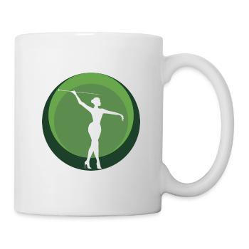 Stick Turning Gymnastics Stick Turning - Mug - white - Right