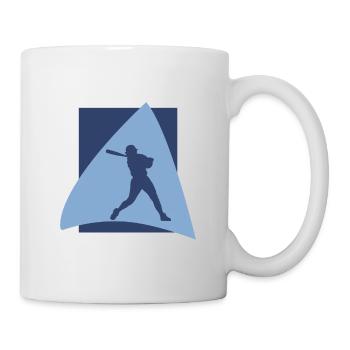 Baseball Softball Bat Softball - Mug - white - Right