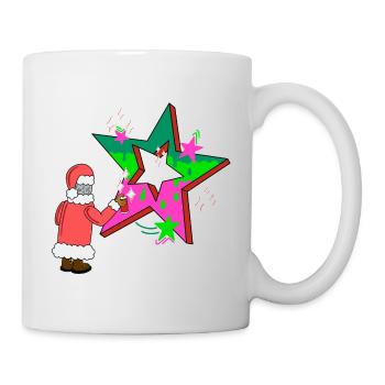Christmas Sprayer Christmas Sprayer Santa Claus - Mug - white - Right