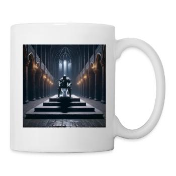 Fart Souls - Hollow Knight on Porcelain Throne #06 - Mug - white - Right