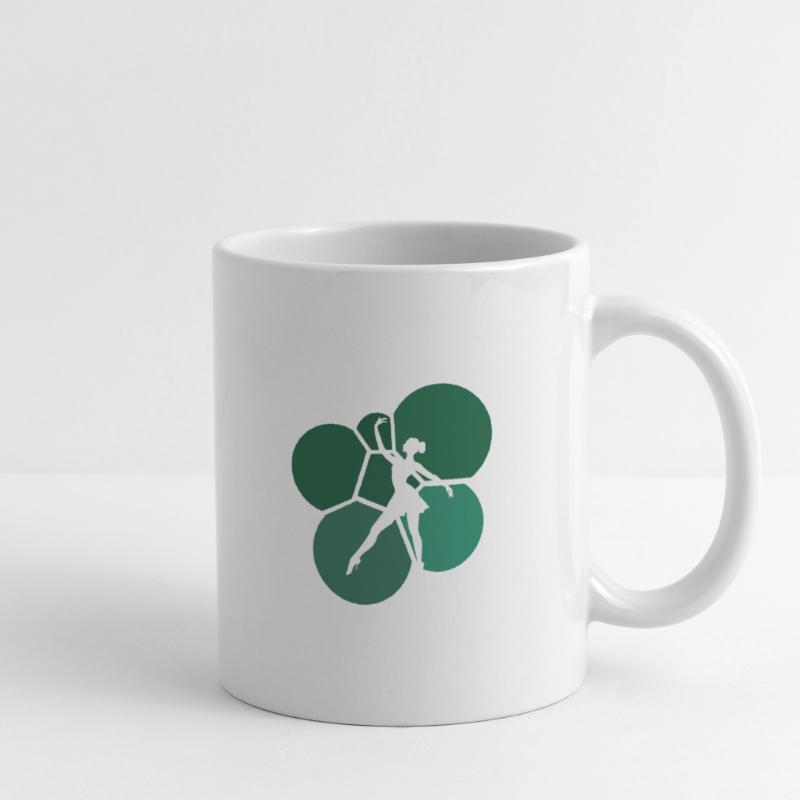 Danseuse de ballet Opéra Danseuse de ballet Mug blanc