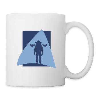 Beekeeping Honigbiene Imker - Tasse - Weiß - Rechts