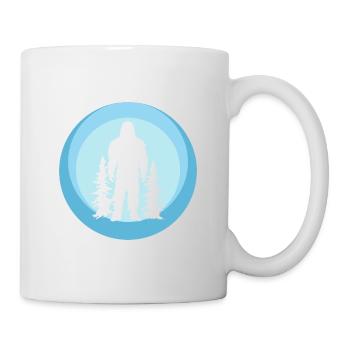 Lochness Bigfoot Yeti - Mug - white - Right