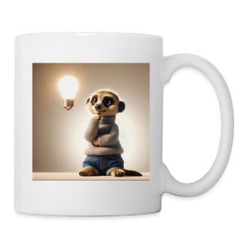 Ideen Erdmännchen - Tasse - Weiß - Rechts