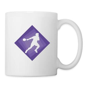 Squash Squash Player Squash Racket - Mug - white - Right