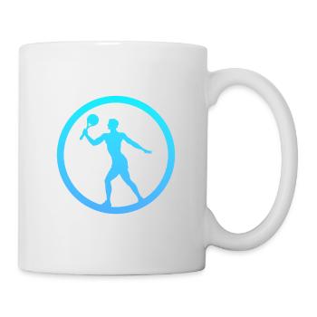 Strandtennis Strandtennis Tennis de plage - Mug blanc - blanc - Droite