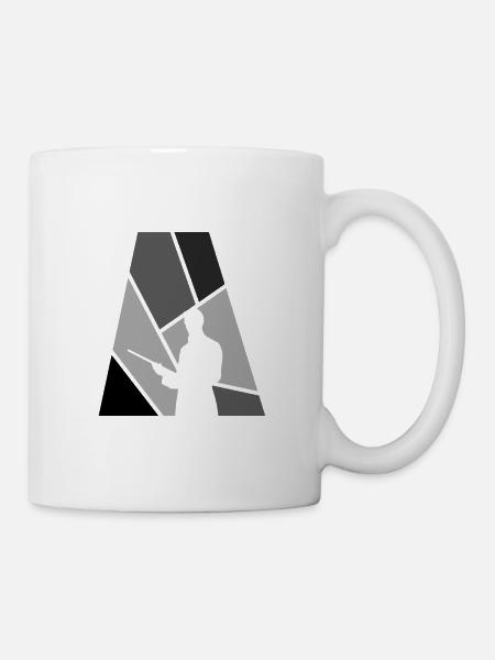 Billard Billardkugel Billardspielerin - Tasse - Weiß