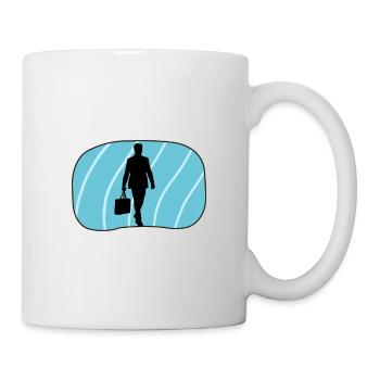 Banking Börse Börse - Tasse - Weiß - Rechts