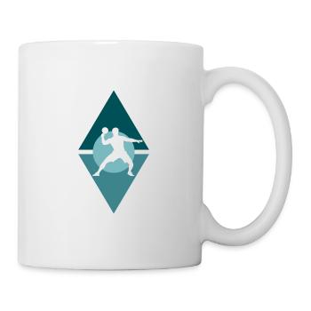 Table Tennis Player, Table Tennis, Table Tennis - Mug - white - Right