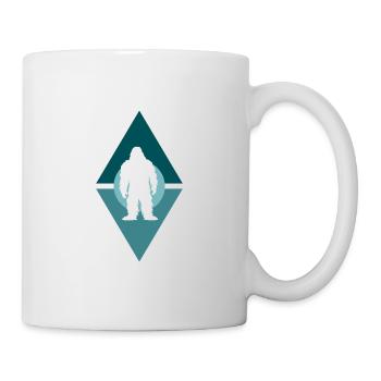Yeti Big foot Bigfoot - Mug - white - Right