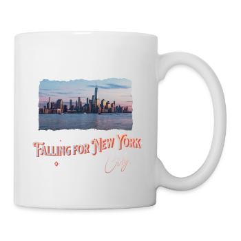 New York City Skyline Tourist NYC State Lover - Mug - white - Right