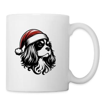 Cavalier King Charles - Canine Christmas - Mug - white - Right