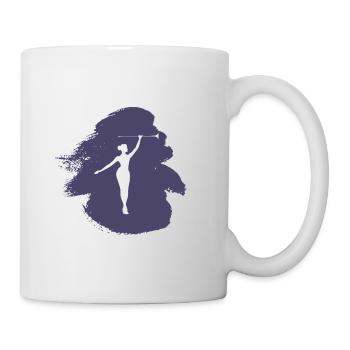 Gymnastik Tanzen Gymnastik - Tasse - Weiß - Rechts
