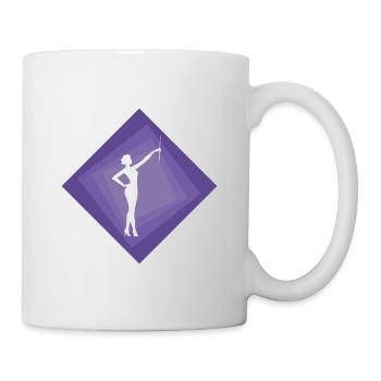 Baton Twirling Gymnastics Twirling - Mug - white - Right
