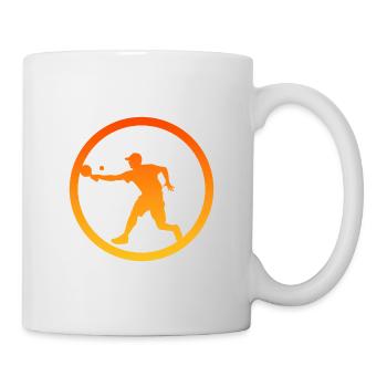 Pickleball Rackets Pickleball Players Tennis - Mug - white - Right