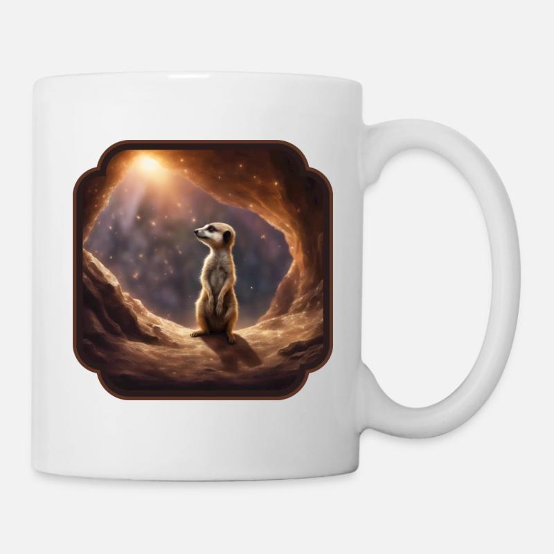 Meerkat and Hope 1 - Mug - white