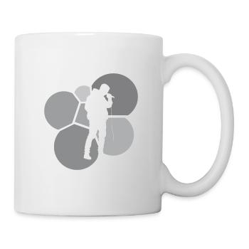 Beatboxing DJ Beatboxer - Mug blanc - blanc - Droite