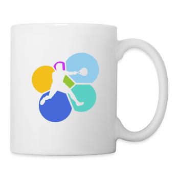 Raquette de squash Joueur de squash Squash - Mug blanc - blanc - Droite