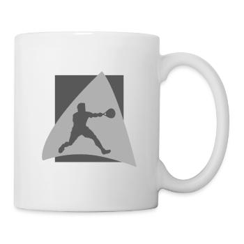 Racket Squash Racket Squash Player - Mug - white - Right
