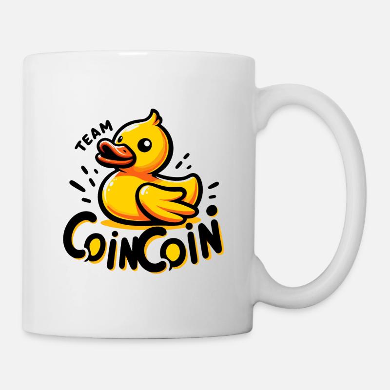 Ente Geschenk Humor Mann - Tasse - Weiß