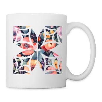 Vintage Eighties Shirts Design Christmas Gift - Mug - white - Right