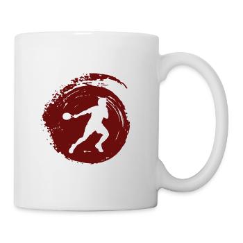Squash Player Squash Racket Racket - Mug - white - Right