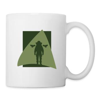 Beekeeping Honeycomb Honeybee - Mug - white - Right