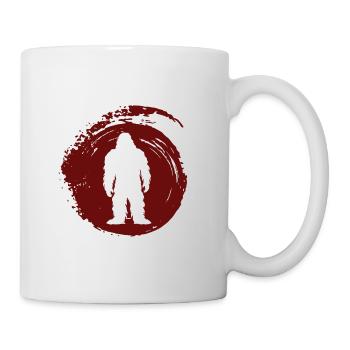 Big foot Lochness Lochness Yeti - Mug - white - Right