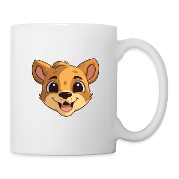 Illustration d’aquarelle de bande dessinée de bébé chat - Mug blanc - blanc - Droite