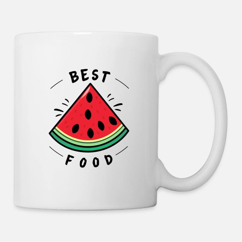 Meilleure nourriture - Mug blanc - blanc