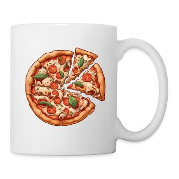 Pizza / Fast Food / Italian / Margherita - Mug - white - Right