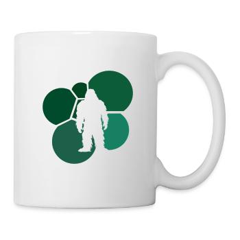 Big foot Bigfoot Bigfoot Yéti - Mug blanc - blanc - Droite