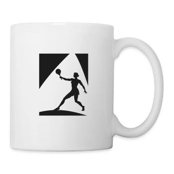 Tennis Beachtennis Tennis de plage - Mug blanc - blanc - Droite