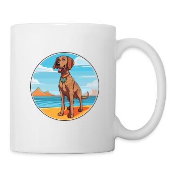 Plott Hund Rasse Cartoon Kawaii Clipart Hund - Tasse - Weiß - Rechts