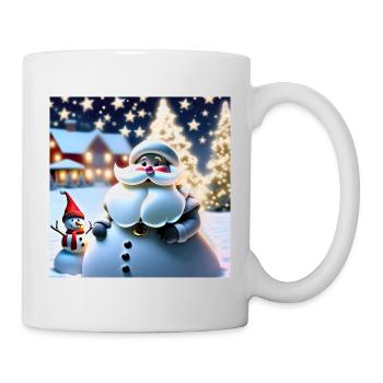 Joyeux Noel #5 - Mug blanc - blanc - Droite