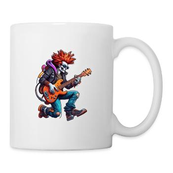 Rocker / Konzert / Gitarrist /Rock n Roll / Bühne - Tasse - Weiß - Rechts