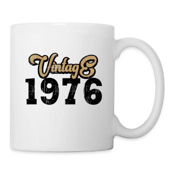 Millésime 1976 - Mug blanc - blanc - Droite