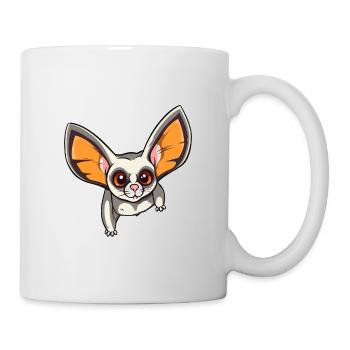 Sugar Glider Colorful Watercolor Cartoon Kawaii An - Mug - white - Right