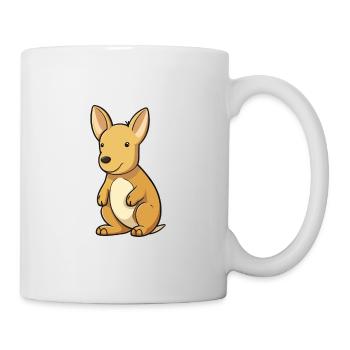Aardvark Cute Cartoon Kawaii Watercolor Animal Pet - Mug - white - Right