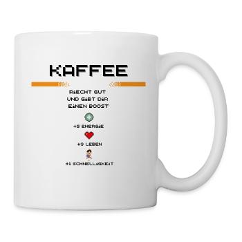 Gaming Tasse, Kaffee - Tasse - Weiß - Rechts