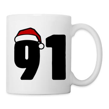 91 Number Christmas - Mug - white - Right