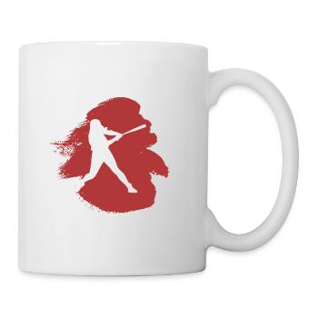 Baseball Softball Softball Bat - Mug - white - Right
